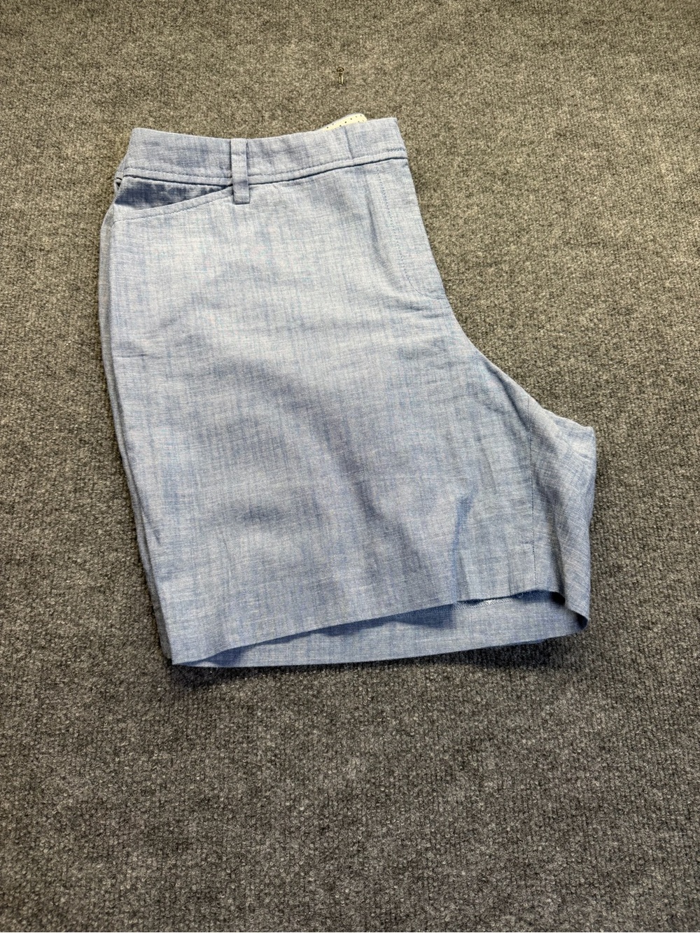 Talbots Light Blue Flat-Front Women's Shorts